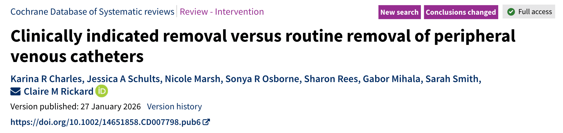 Stop Changing IV Cannulas “Just Because”: What the Latest Evidence Says